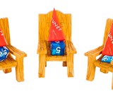 DnD Dice Jail - Time Out Chair & Dunce Hat