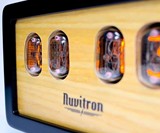 Black Retro Nixie Clock
