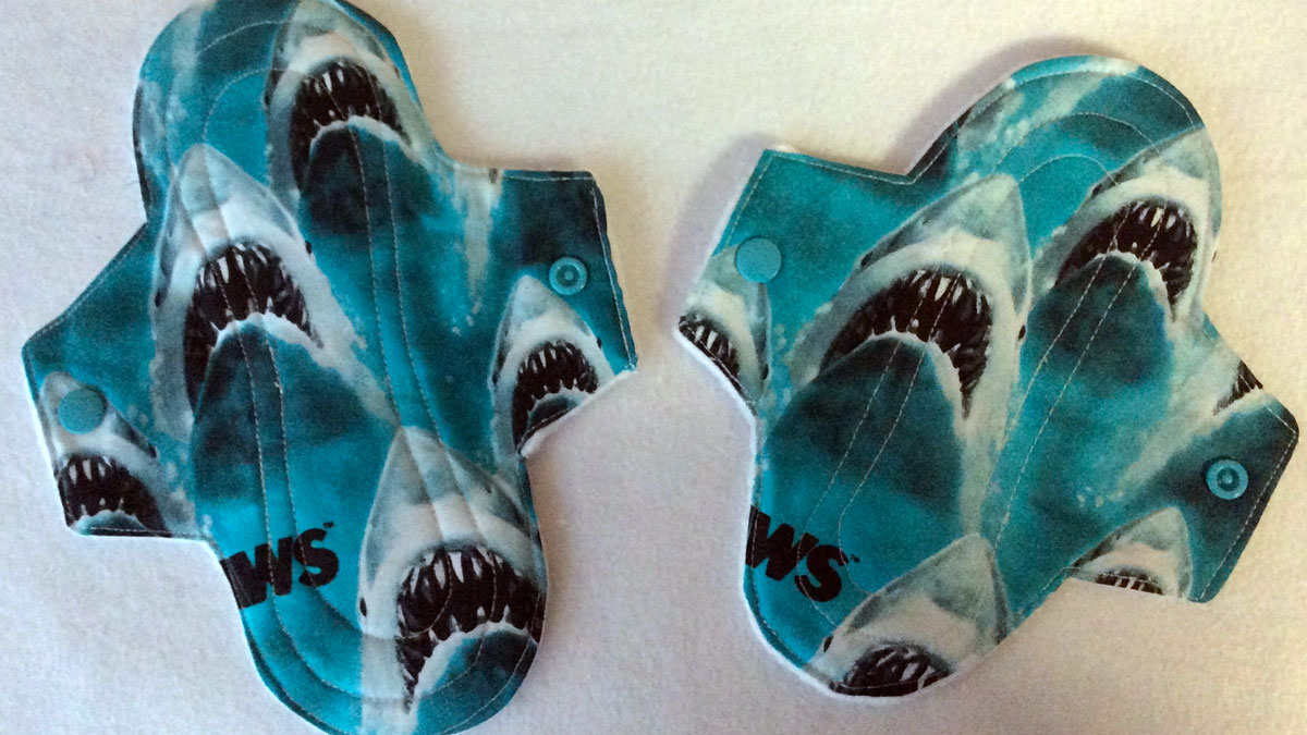 Jaws Reusable Menstrual Pads Jaws Reusable Menstrual Pads