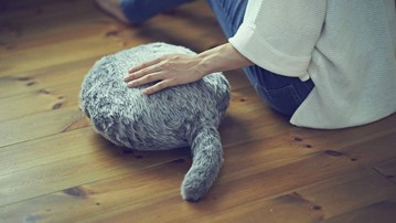 Qoobo Therapeutic Robot Pillow Pet Qoobo Therapeutic Robot Pillow Pet