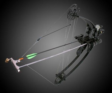 Delta Bow with Draw Holder & Laser Sight Delta Bow with Draw Holder & Laser Sight