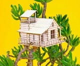 Plant-House Houseplant Treehouse