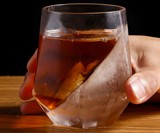 Half Ice Whiskey Glass