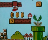 Super Mario Bros. Toilet Seat - Closeup