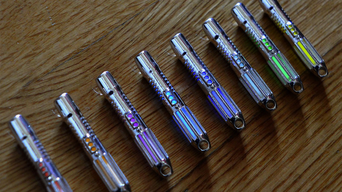 by Innovo Design Tritium Lightsaber Pendants by Innovo Design Tritium Lightsaber Pendants