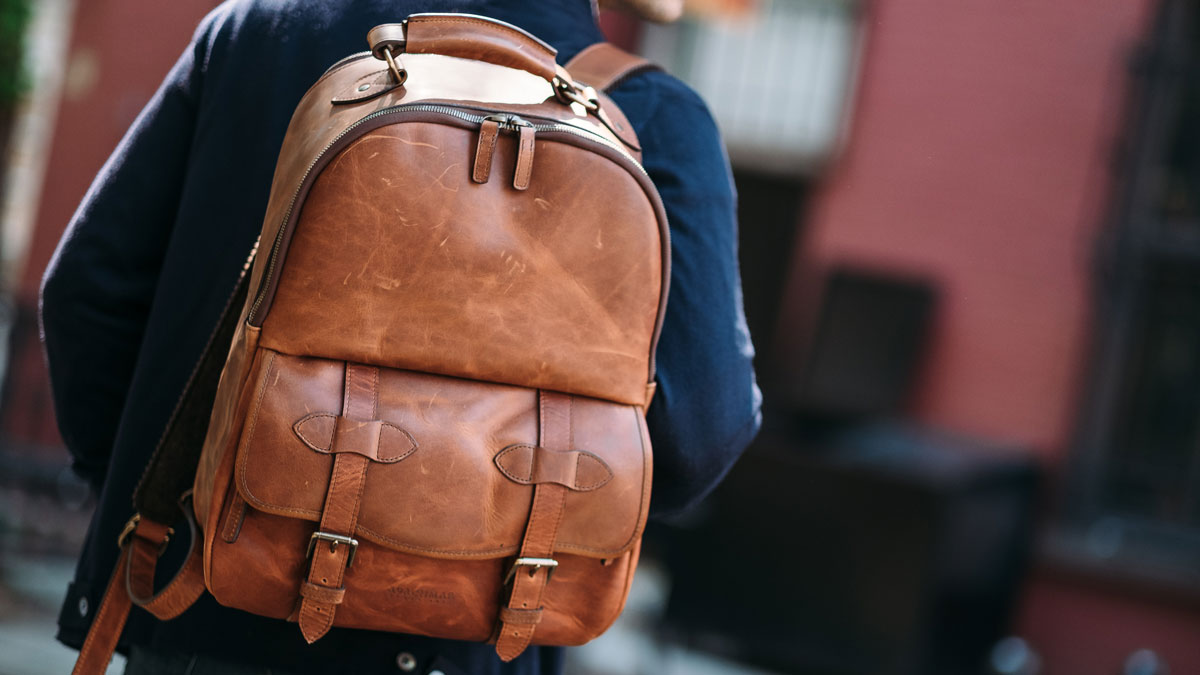 Korchmar Full Grain American Leather Backpack Korchmar Full Grain American Leather Backpack