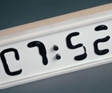 Rhei Liquid Display Clock
