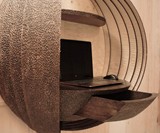 Dime Wall-Mounted Bar Cabinet