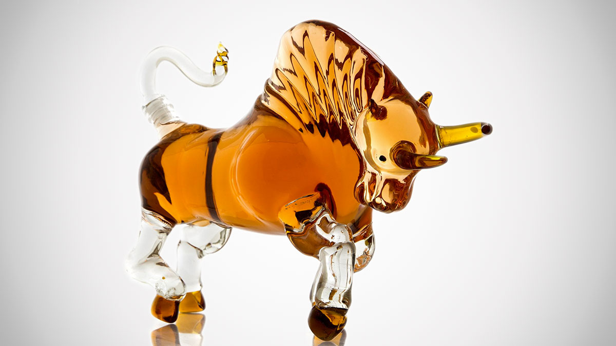 Charging Bull Liquor Decanter Charging Bull Liquor Decanter