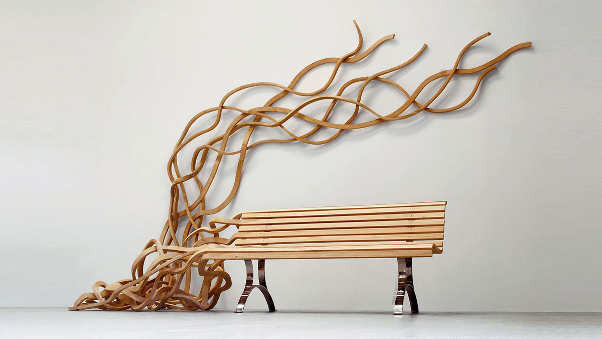 Pablo Reinoso Spaghetti Benches Pablo Reinoso Spaghetti Benches