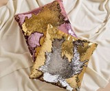 Reversible Sequin Mermaid Pillows