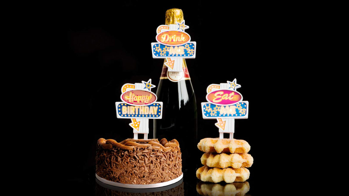 Flashing Food Toppers