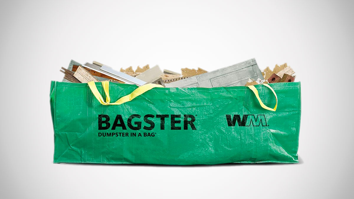 Bagster Dumpster in a Bag - Holds up to 3,300 Pounds