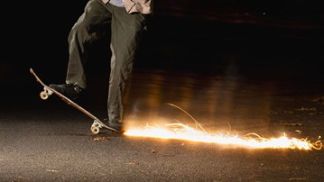 Tail Devil Skateboard Spark Plate Tail Devil Skateboard Spark Plate