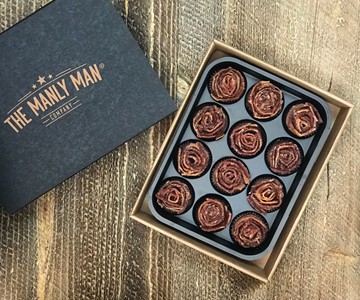 Chocolate Dipped Bacon Roses Chocolate Dipped Bacon Roses