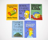 Books from The Simpsons Notebooks