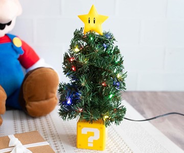 Super Mario Bros. Super Star Desktop Holiday Tree Super Mario Bros. Super Star Desktop Holiday Tree