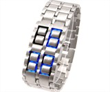 Iron Samurai Blue LED Watch