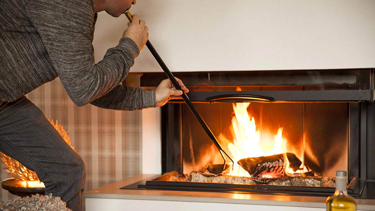 Firedragon: Blow Poke Fireplace Tool