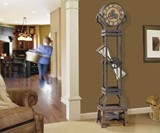 Hourglass Grandfather Clock