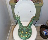 Prank Toilet Goblin