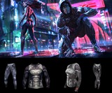 Fierce Edge Video Game Activewear