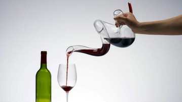 Riedel Crystal Snake Wine Decanters Riedel Crystal Snake Wine Decanters