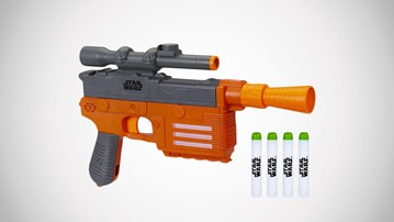 Star Wars Nerf Han Solo Blaster Star Wars Nerf Han Solo Blaster