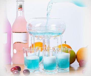 Quick-Pour Shot Dispenser & Carrier Quick-Pour Shot Dispenser & Carrier