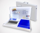Worky Home Office in a Briefcase