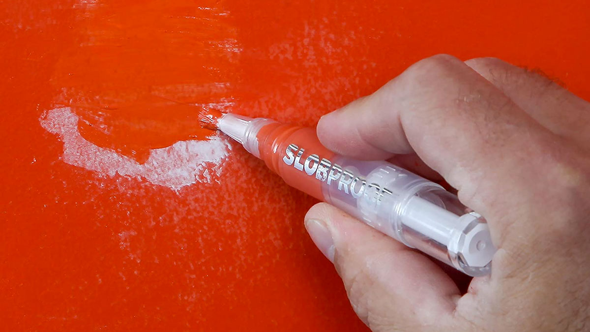 Slobproof Fillable Brush Pens for Paint Touch-Ups Slobproof Fillable Brush Pens for Paint Touch-Ups