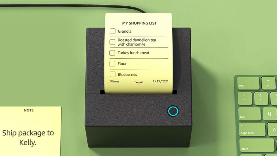 Amazon Smart Sticky Note Printer Amazon Smart Sticky Note Printer