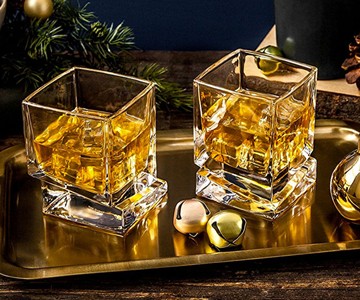 Square Scotch Glasses Square Scotch Glasses