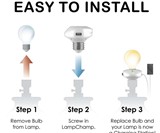 LampChamp USB Lamp Socket Charger