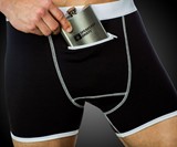 Speakeasy Briefs & Flask