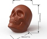 3D Skull Silicone Cake Mold