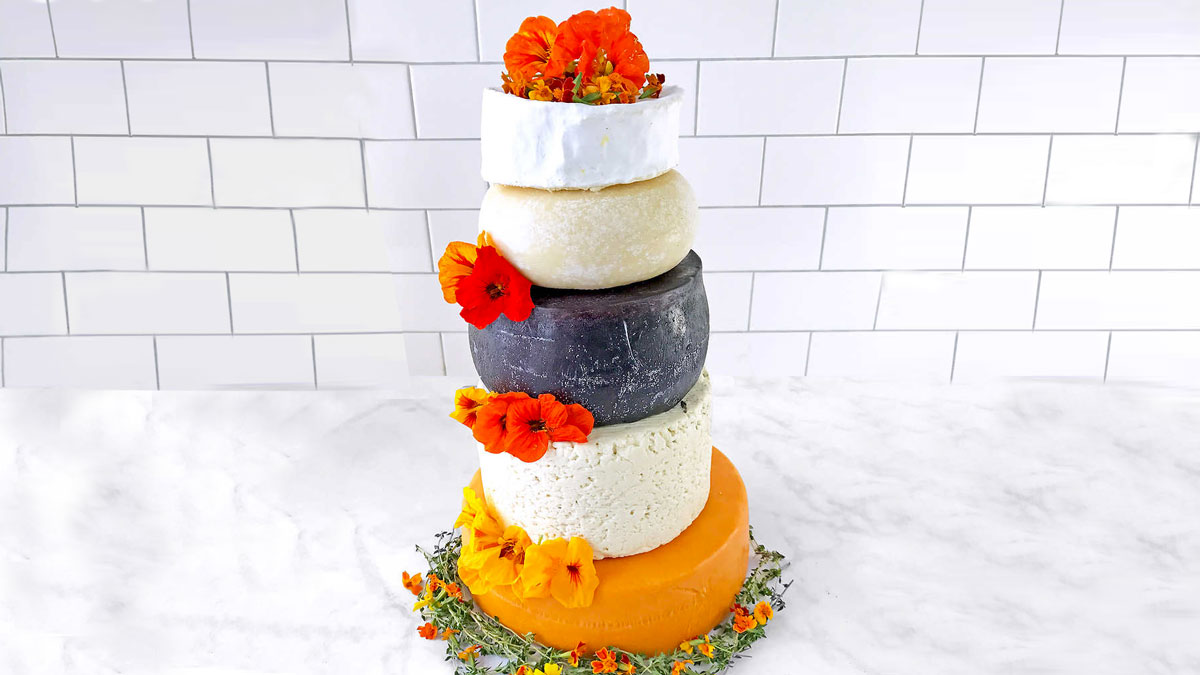 24 Pounds of Cheese Wedding Cake 24 Pounds of Cheese Wedding Cake