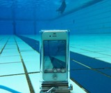 iPhone SCUBA Case Submerged Under Water