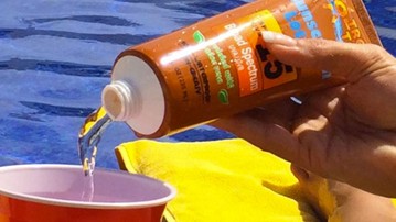 Smuggle Your Booze Sunscreen Flask Smuggle Your Booze Sunscreen Flask