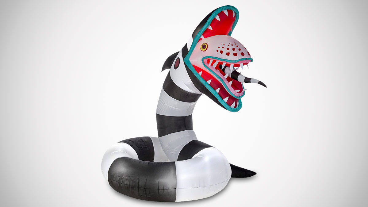 10' Animated Beetlejuice Sandworm 10' Animated Beetlejuice Sandworm