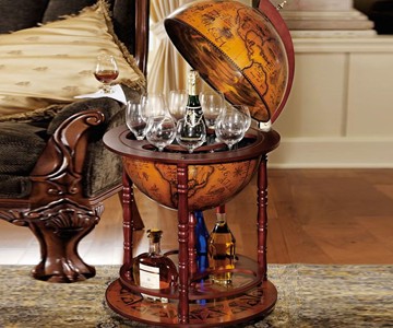 16th-Century Italian Old World Globe Bar