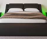 Lyon Wavelike LED Bed Frame