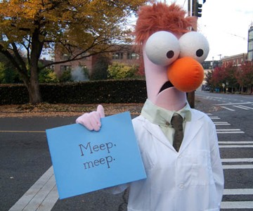 Beaker Muppet Halloween Costume