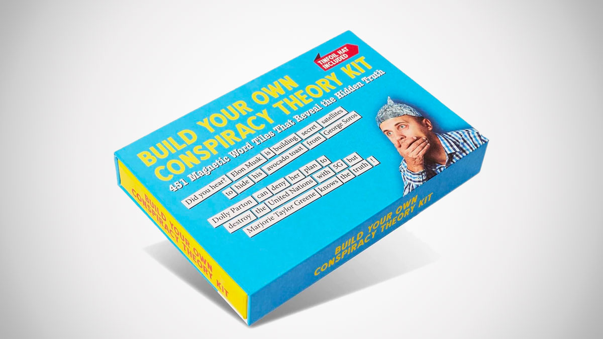 Build Your Own Conspiracy Theory Kit Build Your Own Conspiracy Theory Kit