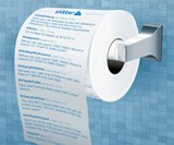 Shitter - Your Twitter Feed on Toilet Paper