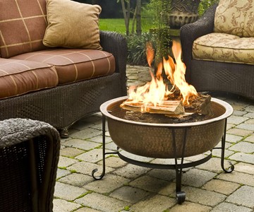 Vintage Copper Fire Pit Vintage Copper Fire Pit