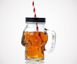 Skull Mason Jar Mug