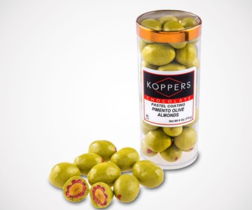 Koppers Martini Olive Chocolate Almonds