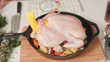 ChickenStone - Roast a Whole Bird in Half the Time ChickenStone - Roast a Whole Bird in Half the Time