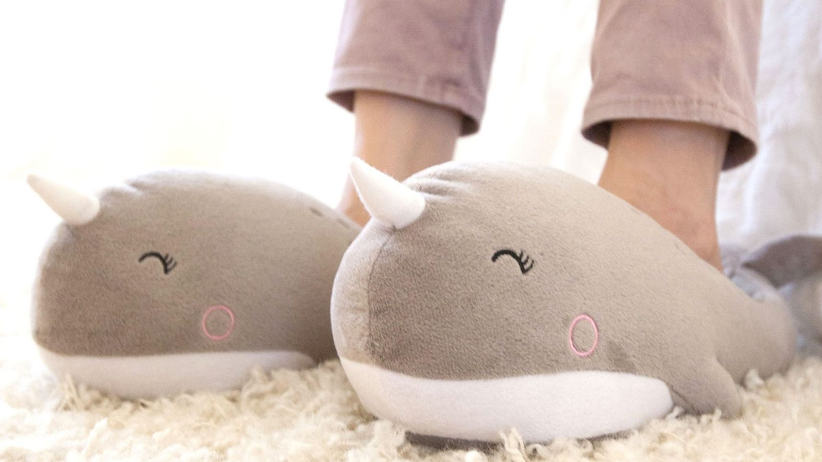 Narwhal USB Heated Slippers Narwhal USB Heated Slippers